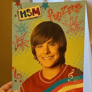 High School Musical Zac Efron School Notebook Folder